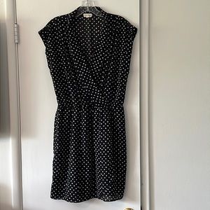 Black and white polka dot Maison Jules dress